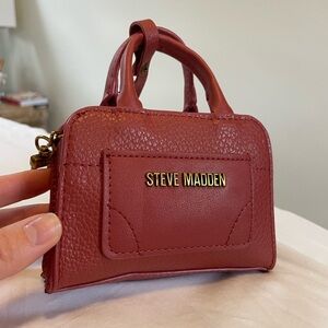 Steve Madden Red Miniature Handbag